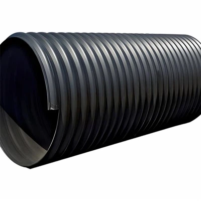 Çelik şerit güçlendirilmiş HDPE spiral borusu
